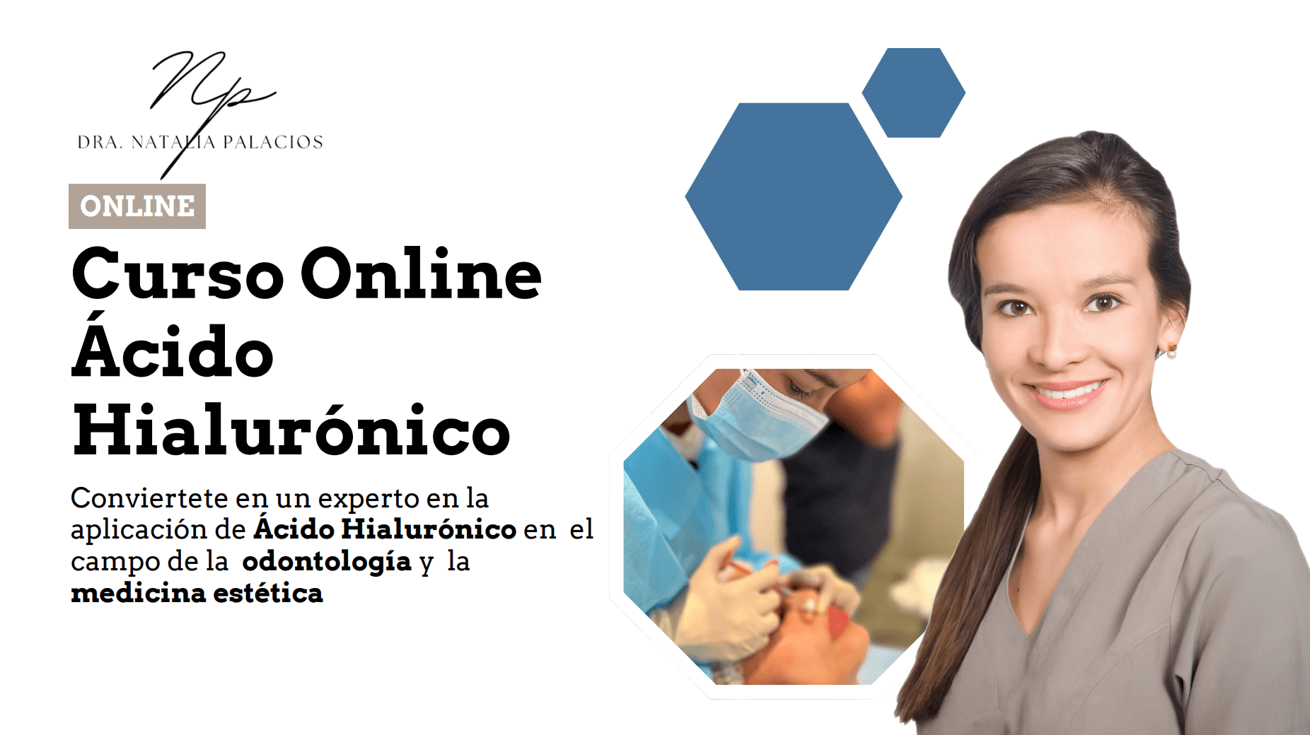Curso online de ácido hialurónico